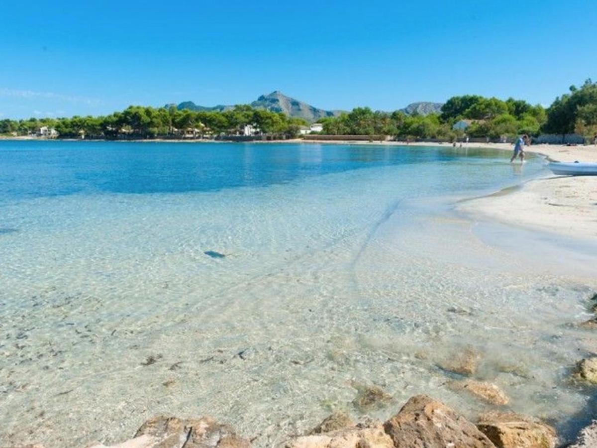 Villa Barcares Breeze, Frente A La Playa De Es Clot, Camp De Mar Alcúdia Exterior foto