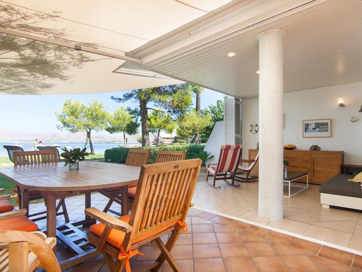 Villa Barcares Breeze, Frente A La Playa De Es Clot, Camp De Mar Alcúdia Exterior foto